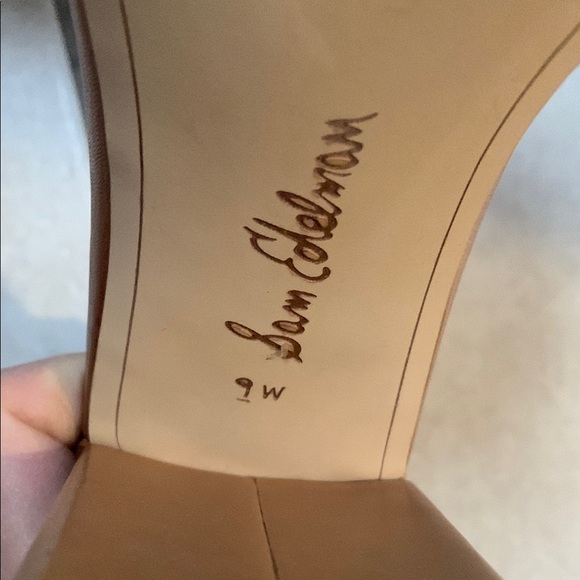 Sam Edelman Tan High Heel Sandals with Ankle Strap - Picture 7 of 8